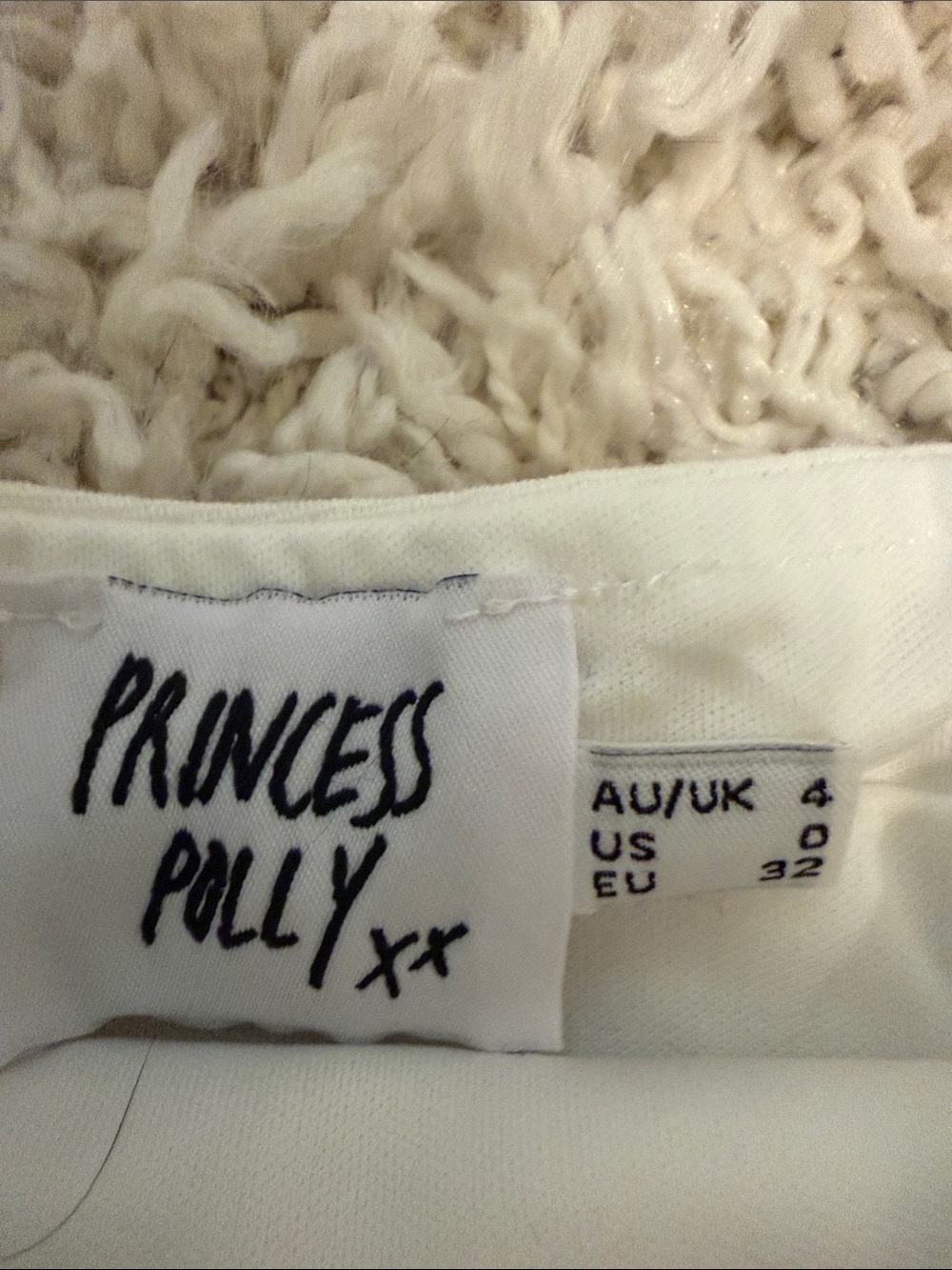 PRINCESS POLLY WHITE DRESS - Picture 2 of 3